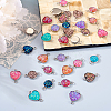 32Pcs 16 Styles 304 Stainless Steel Connector Charms STAS-TA0002-27-7
