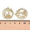 201 Stainless Steel Pendants STAS-I364-02G-3
