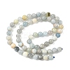 Natural Aquamarine Beads Strands G-D327-A01-7mm-3