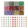 180G 12 Colors Silver Lined Glass Seed Beads SEED-TA0001-73-1