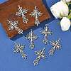 Tibetan Style Zinc Alloy Big Pendants TIBEP-R334-117AS-RS-5