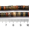Natural Polychrome Jasper/Picasso Stone/Picasso Jasper Beads Strands G-Z006-C42-5