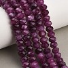 Faceted Dyed Natural White Jade Beads Strands GG-CBAE966-01A-K-1