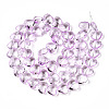 Transparency Glass Beads Strands GLAA-T023-13G-2