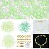 DIY Glow in the Dark Bracelet Necklace Making Kit DIY-NB0009-25-1
