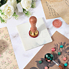 Marble Pattern Porcelain Wax Seal Mats AJEW-WH20007-82A-02-3