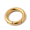 304 Stainless Steel Spring Gate Rings STAS-B128-05G-03-2