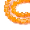 Opaque Solid Color Imitation Jade Glass Beads Strands EGLA-A039-P4mm-D04-3