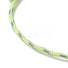 Adjustable Polyester & Spandex Cord Bracelets for Men Women BJEW-JB12092-03-3