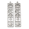 Non-Tarnish 304 Stainless Steel Pendants STAS-L020-004P-1