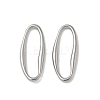 304 Stainless Steel Oval Linking Rings STAS-L300-010B-P-1