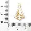 Alloy with Rhinestone and Plastic Beads Pendants FIND-Z101-01G-3