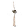 Natural Dragon Blood Pendant Decorations HJEW-E579-01A-2