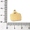 304 Stainless Steel Enamel Pendants STAS-I336-26G-3