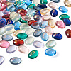 110Pcs 11 Colors Transparent Resin Cabochons CRES-CW0001-03-3