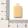 PVD Vacuum Plating 304 Stainless Steel Pendants STAS-P371-080G-3