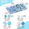 244Pcs Imitation Acrylic Beads Kits OACR-FS0004-07A-4