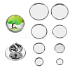8 Styles Stainless Steel Brooch Findings STAS-PH0006-97-1