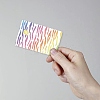 PVC Plastic Waterproof Card Stickers DIY-WH0432-211-5