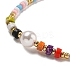 New Colorful Beaded Bracelet Sweet and Cute Girl Style Adjustable Imitation Pearl Bracelet Versatile Bracelet AR4716-7-3