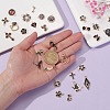 80Pcs 40 Style Alloy Enamel Pendants ENAM-SZ0002-53C-6