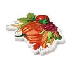 Thanksgiving Day Themed Opaque Printed Acrylic Pendants SACR-L004-02C-3