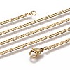 304 Stainless Steel Curb Chain Necklaces LS-NJEW-L162-01A-G-1
