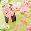 4 Rolls 4 Colors Frayed Polyester Ribbon OCOR-TA0002-87B-8