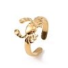 Brass Cuff Open Rings KK-CBA8D1E-03A-G-3