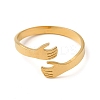 304 Stainless Steel Cuff Rings LS-RJEW-G299-04G-2