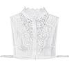 Detachable Cotton Shirt Women False Collar AJEW-WH20054-049B-1