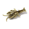 Alloy Rhinestone Brooch LS-JEWB-K027-04B-AG-3