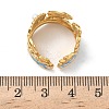 304 Stainless Steel Open Cuff Rings RJEW-A086-04G-3