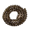 Glass Beads Strands EGLA-A034-T6mm-D16-3