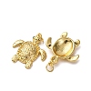 Brass Micro Pave Cubic Zirconia Pendants KK-A271-03B-G-2
