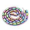 Electroplate Non-magnetic Synthetic Hematite Beads Strands G-N0322-10E-2