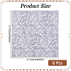 Cotton Dinner Tablecloths AJEW-WH20006-151A-2