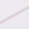 White Acrylic Round Beads Bag Handles FIND-TAC0006-24C-01-2