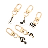 5Pcs Alloy Enamel Pendant Decorations HJEW-FS00035-02-2