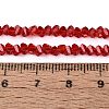 Transparent Glass Beads Strands GLAA-N018-3mm-09-2
