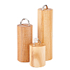3Pcs 3 Sizes Wooden Single Ring Display Holder Sets RDIS-WH0002-13-1