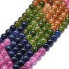 Natural Malaysia Jade Beads Strands G-L645-C01-4mm-11-1