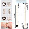 2 Sets Alloy Enamel Cup Pendant Decorations HJEW-SC0001-56U-2