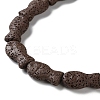 Fish Dyed Natural Lava Rock Beads Strands G-O126-01A-02-3