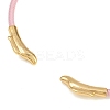 Braided Steel Wire Bangles Making KK-CBA6056-02E-G-2