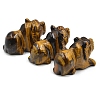 Natural Tiger Eye Carved Healing Tiger Figurines PW-WG87863-01-3
