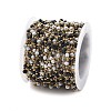 Sodalite & Howlite & 304 Stainless Steel Beads Link Chains CHS-K021-01G-02-2