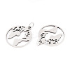Non-Tarnish 201 Stainless Steel Pendants STAS-S105-T562D-1-2