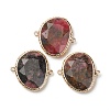 Natural & Synthetic Gemstone Links Connectors G-D058-10G-2