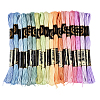 Polyester Embroidery Threads OCOR-WH20074-13B-02C-1